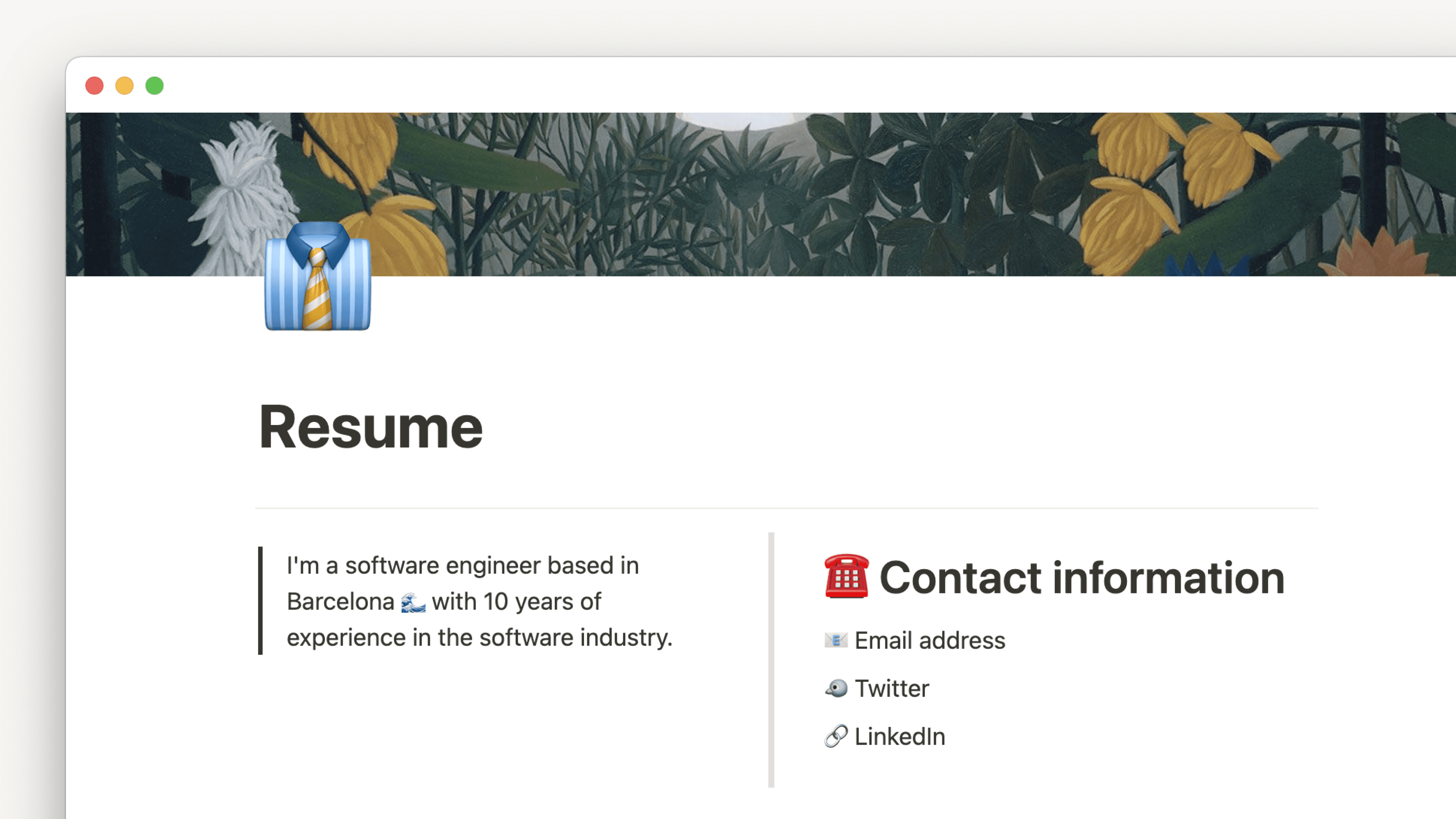 Columnas, encabezados y divisores - imagen héroe