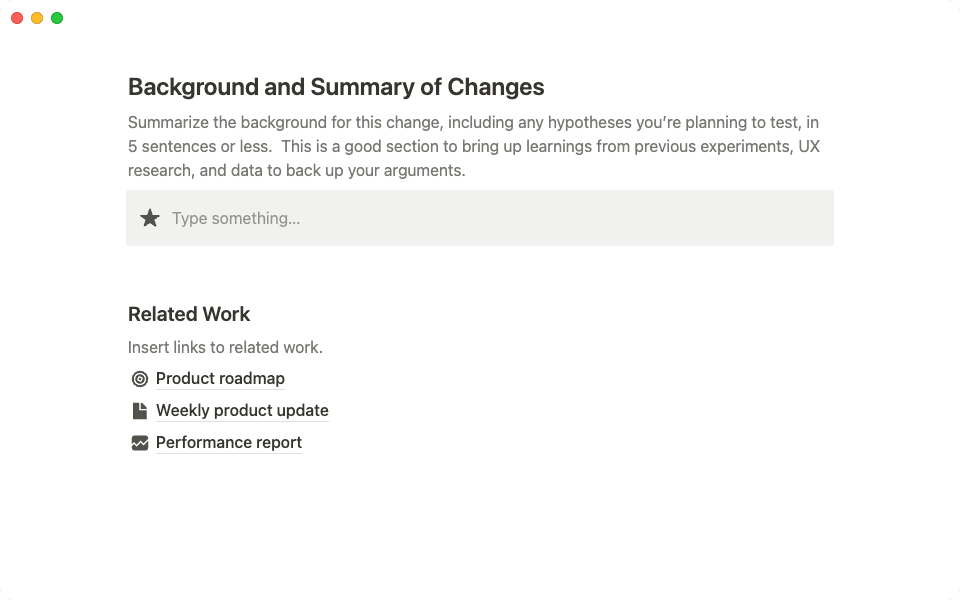가설을 요약하고 이전 관련 연구에 대한 링크를 포함하세요.