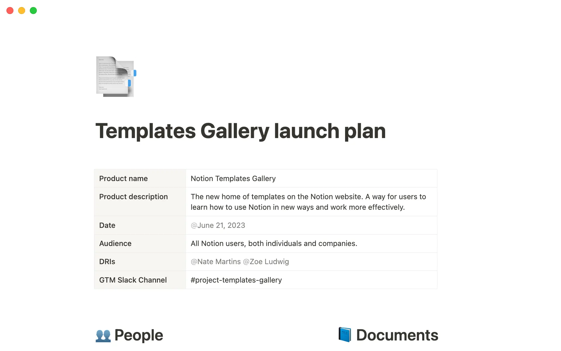 Mit diesem Launch-Plan operationalisiert das Produktmarketing-Team seine Go-to-Market-Strategie.