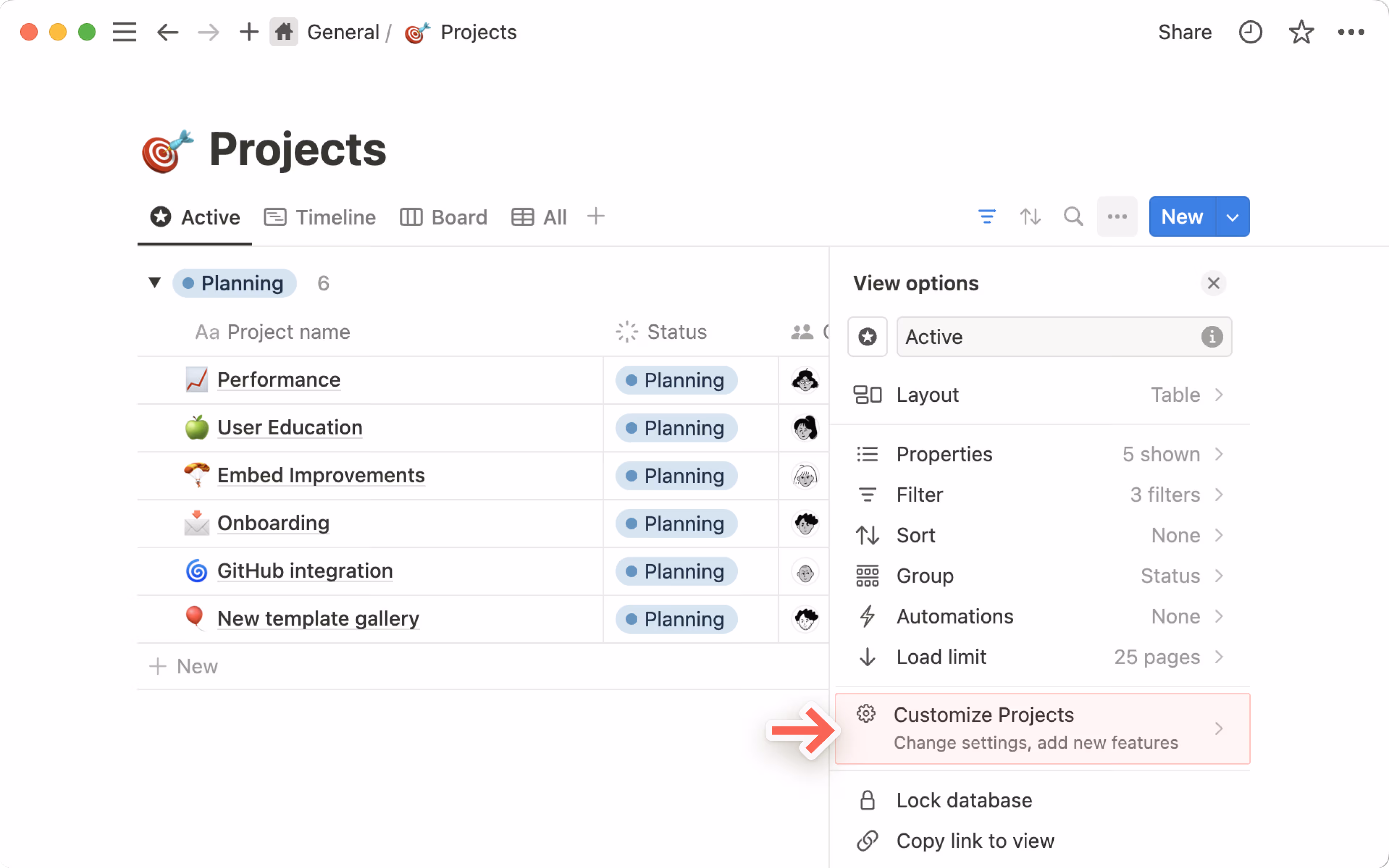 ca: personalizar tu base de datos