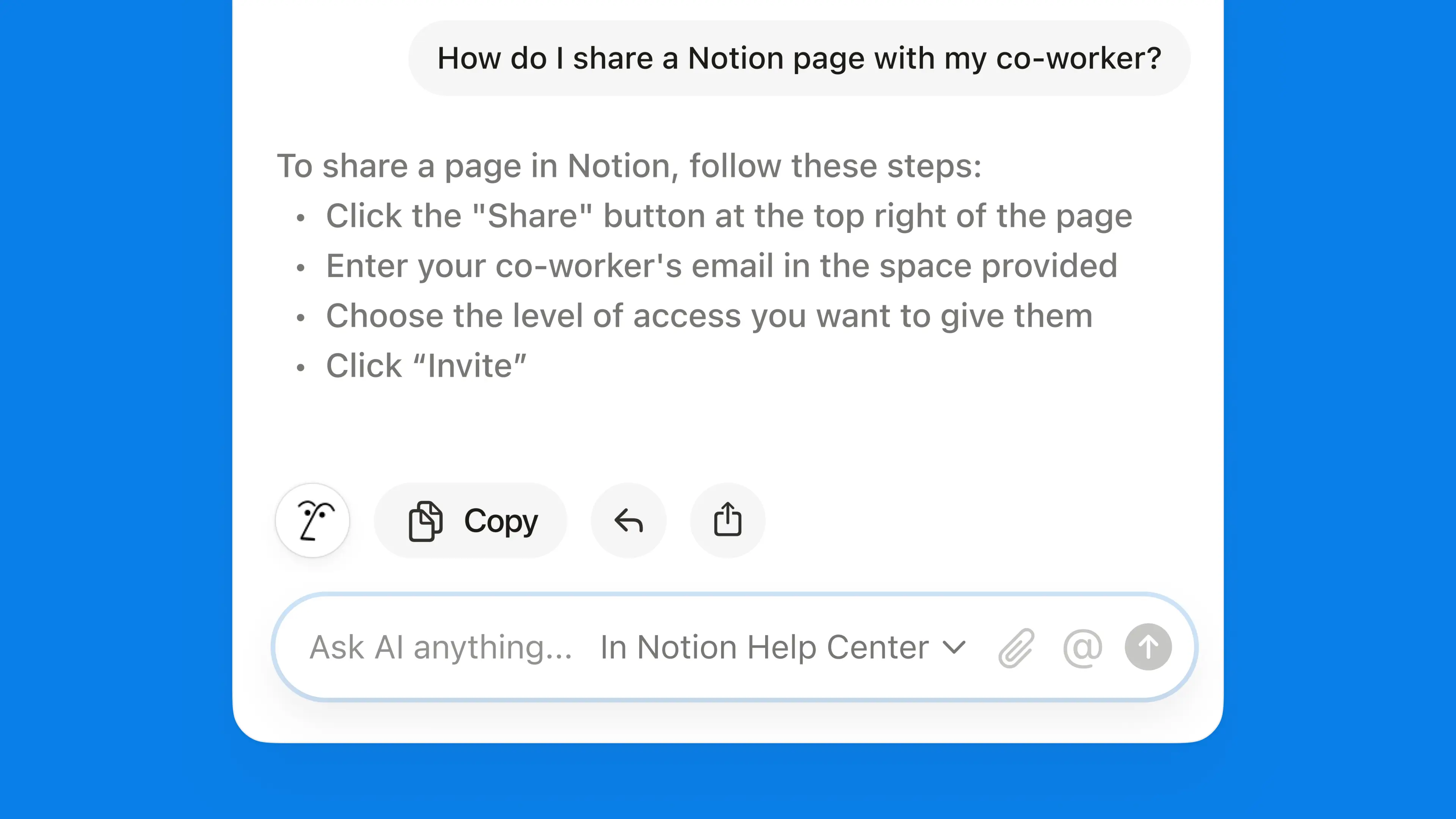 Obtén ayuda para usar Notion
