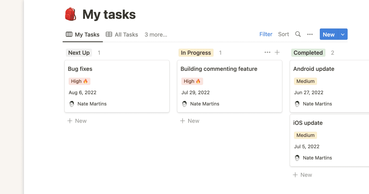 Miniatura de lista de tareas pendientes