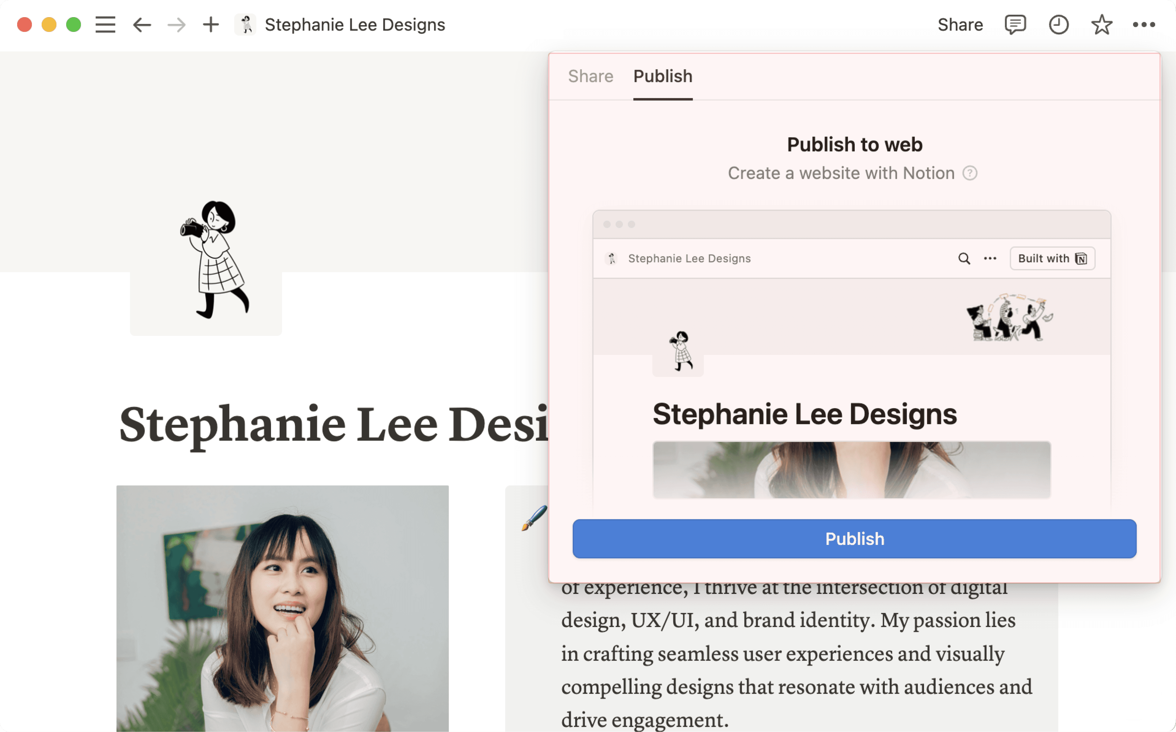 ca: publicar un sitio