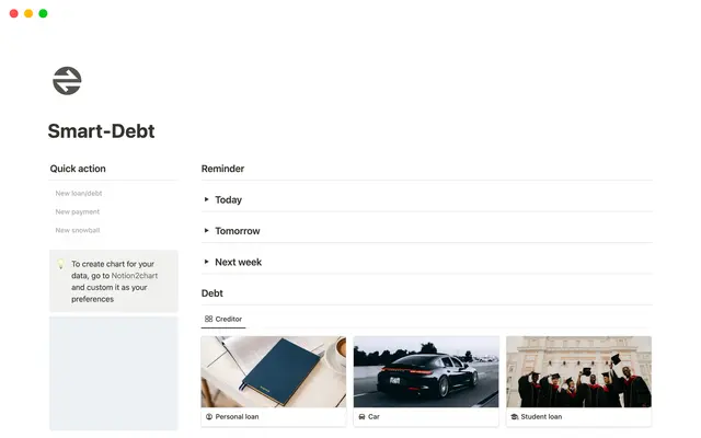 Smart-Debt: loan & debt tracker